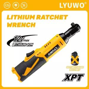 전동라쳇 충전식 임팩 드릴 LYUWO 12V 3/8 리튬 배터리 렌치 무대 건설 바이크 오토바이 유지 보수 소형 가