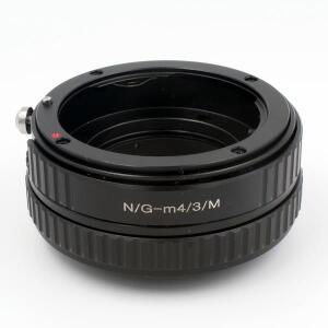 NIKON 호환 호환 F 마운트 G 렌즈-마이크로 4/3 olympus 호환 파나소닉호환 카메라용 Aig-M43/M 매크로 포