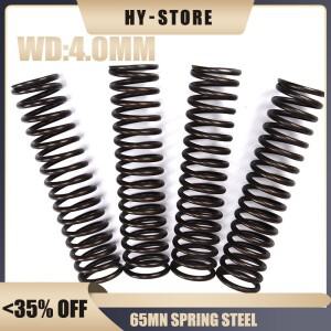 65MN 압축 스프링 | 4.0mm 와이어 직경 30mm-70mm 외경 30-100mm 길이 고압 하중 지지 코일