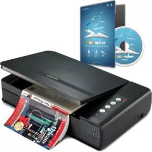 북메이커가 탑재된 Plustek OpticBook 4900 스캐너 - 스캔을 간소화하고 소프트웨어로 종이/문서를