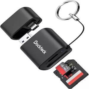 SD 카드 리더 도크텍 USB 3.0 마이크로 어댑터 5G 메모리 A - C UHS-I SD/Micro SD/SDHC/SDXC/MMC용 듀얼