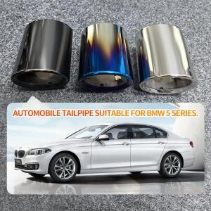 BMW 5  520i 535d F07/F10/F11/F18 E39 E60 E61 배기 테일 파이프 머플러 76mm 용 2pcs 팁