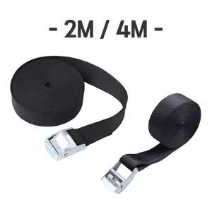 화물 고정 버클밸트 스트랩 안전 고정밸트 블랙 2M/4M 짐고정바 화물차 탑차