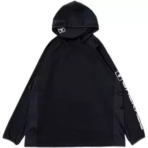 12488584 액세서리 낚시 소품 잭칼 JACKALL 드라이 메쉬 후디 Dry Mesh Hoodie 블랙 XL 사이즈 HU-B002