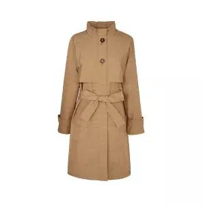 택가 356,000원 크로커다일레이디 체크패턴 리본 트렌치코트CLCSCT102 1235219