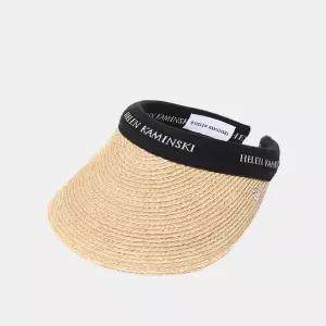 [헬렌카민스키] BIANCA 비앙카 NATURAL/BLACK LOGO HAT50265
