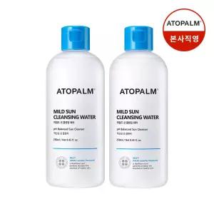아토팜 마일드 선클렌징 워터 250ml x 2개 세트