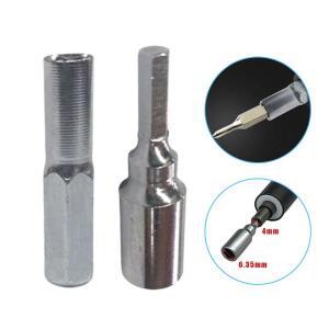 6.35mm ~ 4mm 육각 변환기 어댑터 소켓 드라이버 드릴 비트용 자석