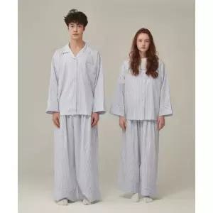 OGGITT (uni)도미토리 펜슬 스트라이프 파자마 블루 DDP00333,DDP00334 101360