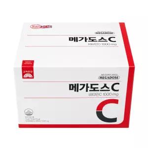 고려은단 메가도스C 비타민C 1000mg X 180포 X 1박스