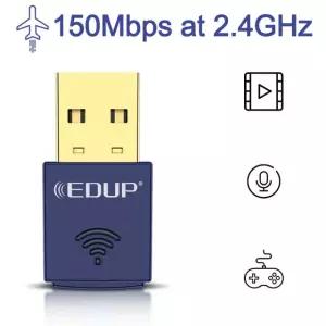 블루투스동글이 EDUP 미니 WIFI 이더넷 노트북 PC USB2 무선 150MBPS 블루