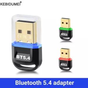 컴퓨터동글이 USB 블루투스 어댑터 무선 COMPUTER 오디오 RECEIVER ADAP BT 54 blue