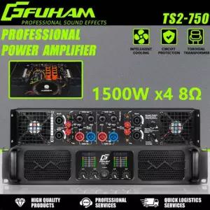 이동식앰프 스피커 FUHAM TS2750 프로페셔널 어레이 프리앰프 오디오 파워 DJ TS2750 220V