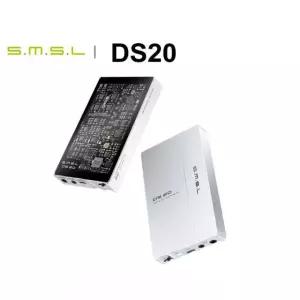 이동식앰프 스피커 SMSL DS20 휴대용 DAC 오디오 고해상도 CS43131 DSD2 DS20 silver