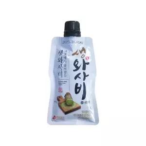 랜선N마트 주비푸드 자연에서 갈아만든 생와사비 75g