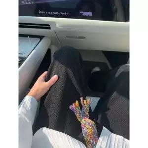 바지 남성 면 가을 캐주얼 맨투맨 프린지 일자 쉐니어 빅사이즈 BE3