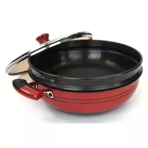 [NS홈쇼핑]키친아트 찜냄비 찜솥 경질 찜통 채반 찜기 2단 28cm[35912432]