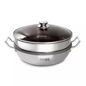[NS홈쇼핑]키친아트 인덕션 찜솥 찜 냄비 스텐 냄비 28cm[35912662]