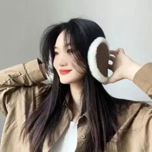 겨울털귀마개 겨울 귀마개 뽀글뽀글 방한 귀덮개 이어머프