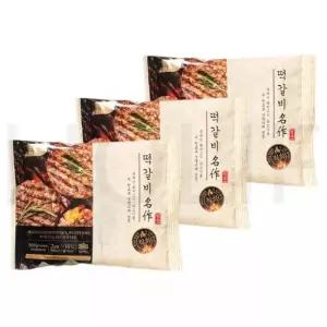 김나운더키친 떡갈비 떡갈비 명작 2개입 냉동 , 160g, 3팩