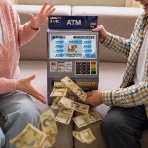 /갓샵 (머니건X) 반전 ATM 용돈 박스 돈벼락 이벤트