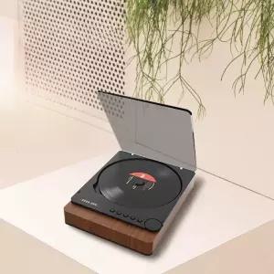 cd 플레이어 블루투스 시디 오디오 휴대용 스피커 레트로 올인원 어학용 포터블 리모컨