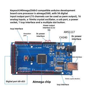 MEGA2560 메가 2560 R3 ATmega2560-16AU CH340G  확장 보드 DIY 키트 용 AVR USB 개발 프로