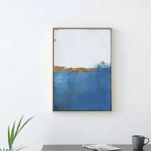 감성 인테리어 거친 바다 캔버스액자 50x70 거실그림
