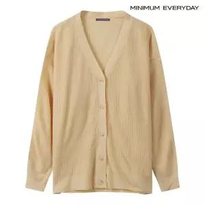[미니멈][미니멈 에브리데이]데일리 베이직 브이넥 니트 가디건 (EC3CK001D)