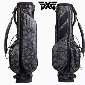 PXG 다크니스 스컬 카모 선데이 초경량 캐디백 스탠드백 골프백