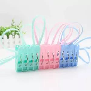 다용도 JCT606N1 걸이형 빨래집게 12p X3개 빨래봉 빨래줄 행거
