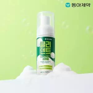 클리덴트 치아교정기 세척세정제 폼 관리제 150ml 1개