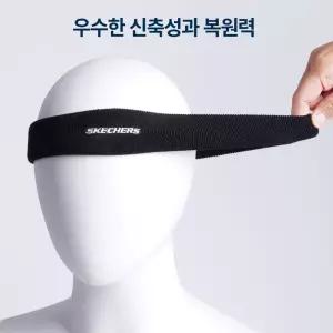 스케쳐스 헬스 헤어 밴드 스포츠 땀흡수 헤드 러닝 등산 테니스