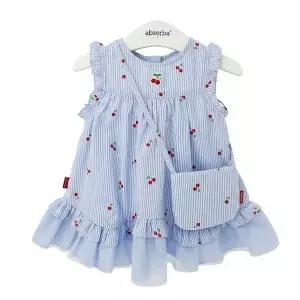 [압소바](하남점)(26년 S/S 백일,돌선물) 세릭 원피스(L/블루)//A1325106