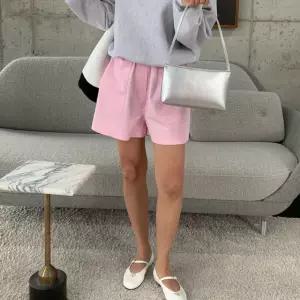 26SS 썸머 데님 반바지(3 col.) 로우게이지 면소재 루즈핏 여름반바지 여름코디 나들이룩 데이트룩 봄코디 캐주얼 핑크 여름쇼츠