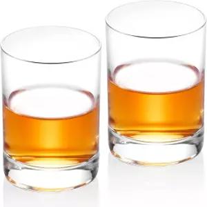 카맥 샷잔 세트 2 60ml/2온스 투명 에스프레소 바 레스토랑 홈용 헤비 베이스 보드카 위스키 데킬라