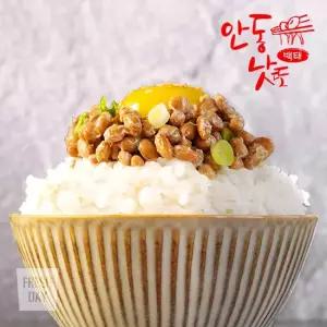 프레시데이 국산콩 안동낫또 생청국장 백태 16개 49.5g 개)