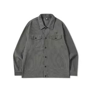 백화점 라이프워크 하이드 플리츠 트러커 자켓LW253SR355