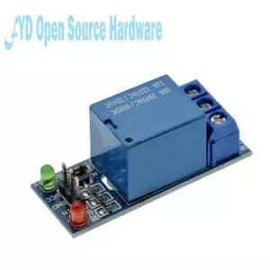 로우 레벨 트리거 릴레이 모듈 인터페이스 보드 실드 PIC AVR DSP ARM MCU ESP32 용 1 채널 5V 12V 24V