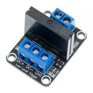 저수준 5V 1 2 4 8 채널 솔리드 스테이트 릴레이 모듈 SSR G3MB-202P Arduino 용 저항 퓨즈가있는 240V 2A