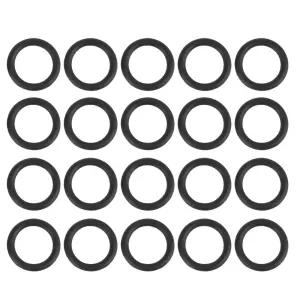 X AUTOHAUX 100pcs 10mmx1.5mm 니트릴 고무 O-링 내열 밀봉 켓 차량용
