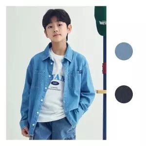{백화점 상품} 탑텐키즈 MKF1WC1211 남아 에코 데님 셔츠 419917