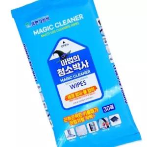 마법의청소박사 30매 다용도 클리너티슈 기름때 찌든때 세정용