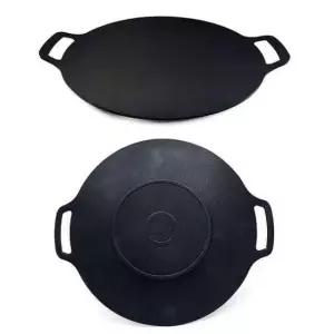 원형그릴 멀티 캠핑 야외 가정 불판 그리들-36cm