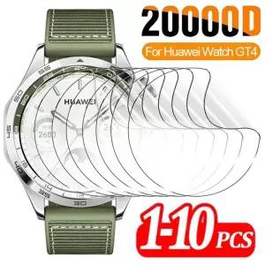 화웨이 워치용 소프트 TPU 하이드로겔 필름, 스마트 워치 투명 스크린 보호대 액세서리, 유리 아님, GT4 GT