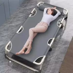 [무료배송] 접이식침대 간이침대 사무실 5단 조절 이동식 베드
