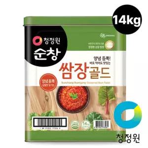 청정원 대용량 순창 쌈장 골드 14kg
