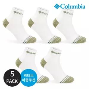 [하프클럽/] 남성 쿠션 바디조직 등산 발목양말 5P_IV