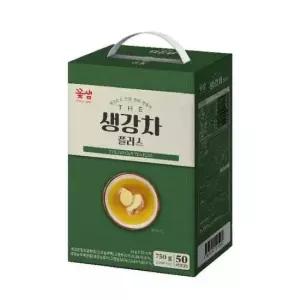 꽃샘 더 생강차 플러스 분말 전통차 50T