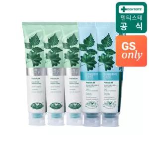 덴티스테 [GS단독] 기능성 불소치약 뉴센서티브케어 200g 3개 + 플러스화이트 프로 200 2개